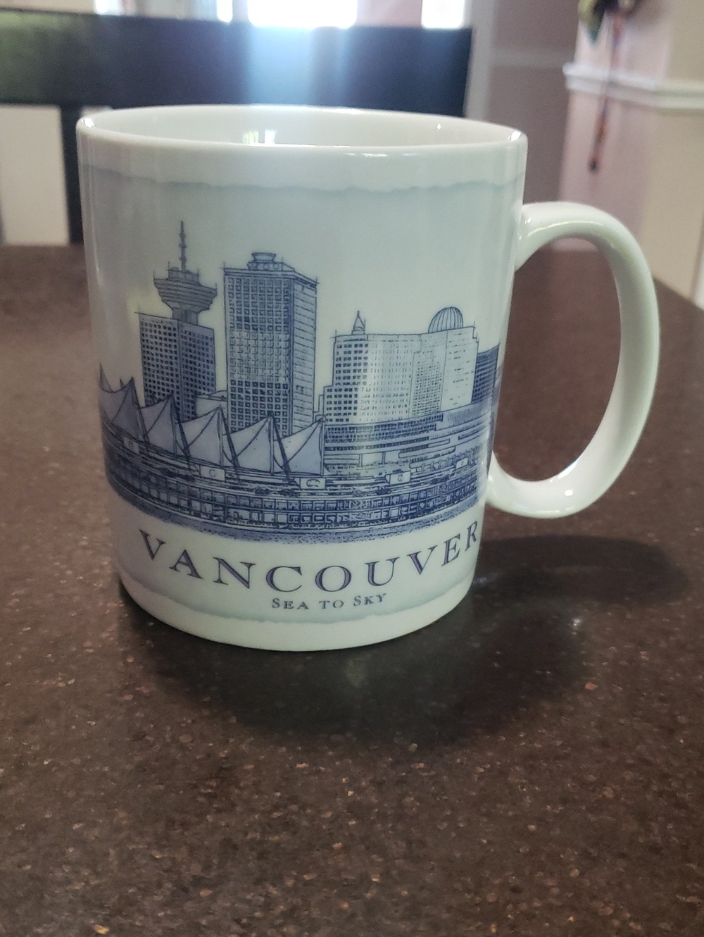 Starbucks 2006 Sea to Sky Vancouver Canada Collector Coffee Mug Cup 18oz